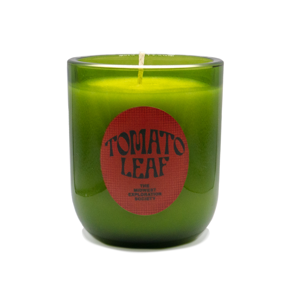 M.E.S. Tomato Leaf Candle Fontenelle Supply Co.