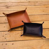 large valet tray and small valet tray size comparison