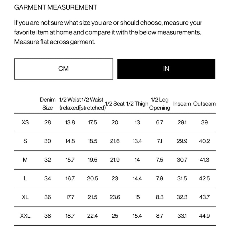 Size Guide