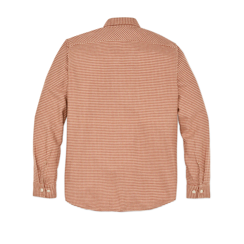 The Rangeland Shirt in Salmon/Oat Houndstooth