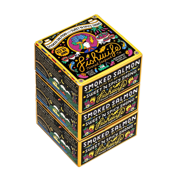 Fly by Jing Smoked Salmon with Sweet & Spicy Zhong