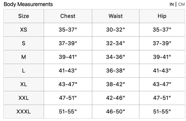 Size guide