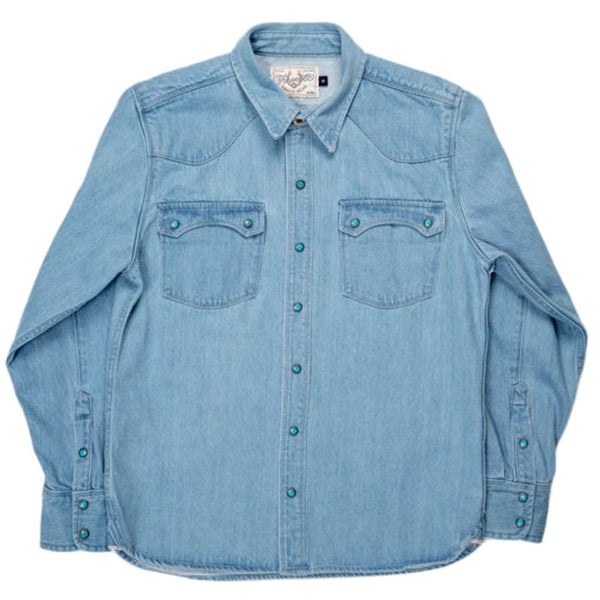 Freenote Modern Western in 11oz Bleached 