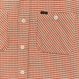 The Rangeland Shirt in Salmon/Oat Houndstooth