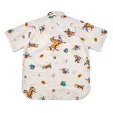 Back of Hawaiian shirt