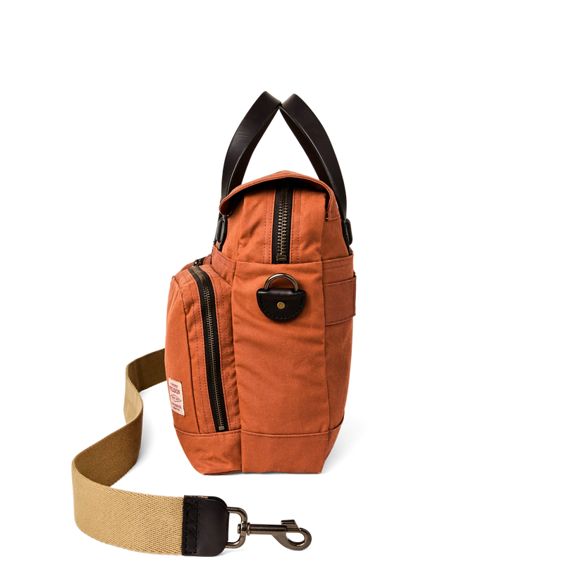 24-Hour Tin Cloth Briefcase | Rust