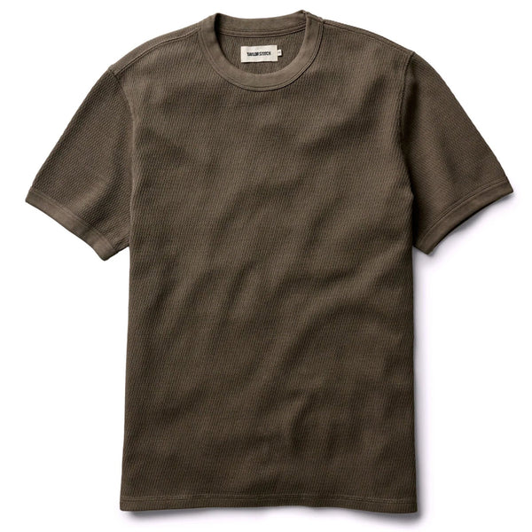 Brown t-shirt on a white background