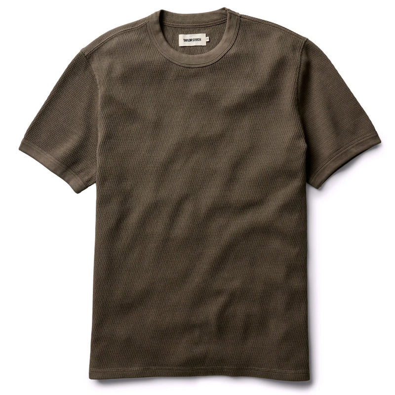 Brown t-shirt on a white background