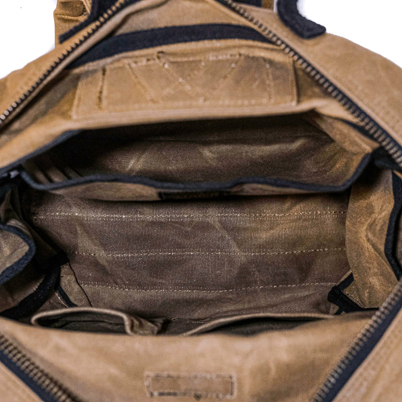 Inside of backpack