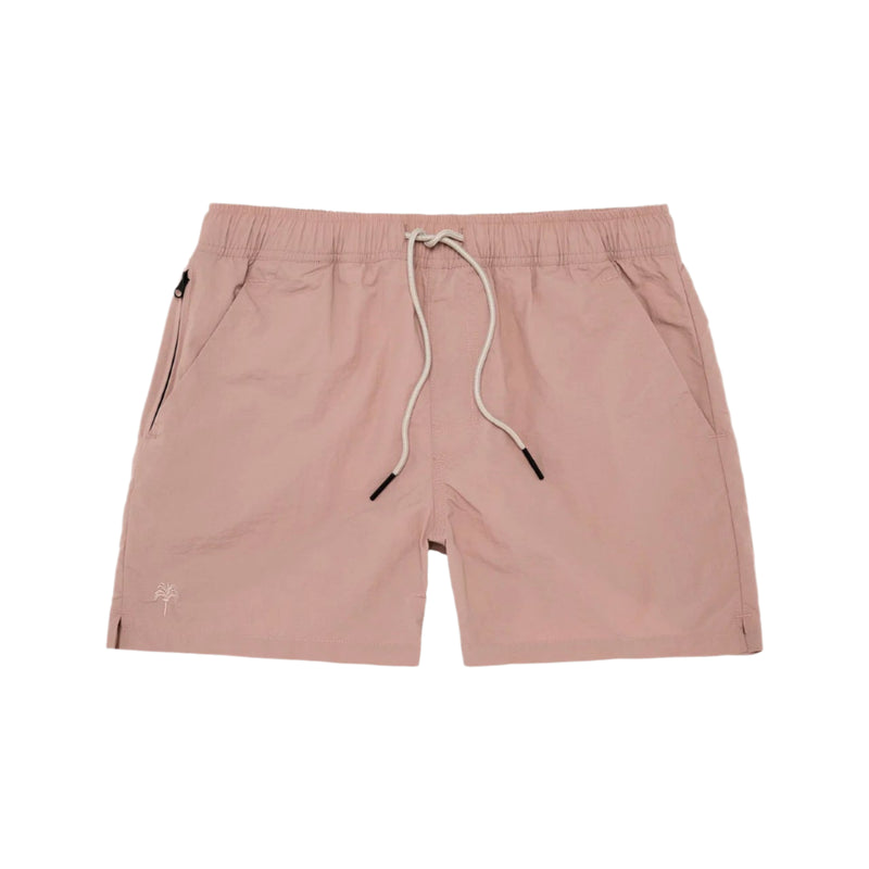 Blush Nylon Swim Shorts