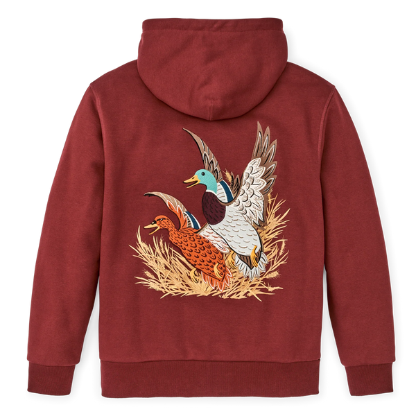 Prospector Graphic Hoodie | Fired Brick Ducks