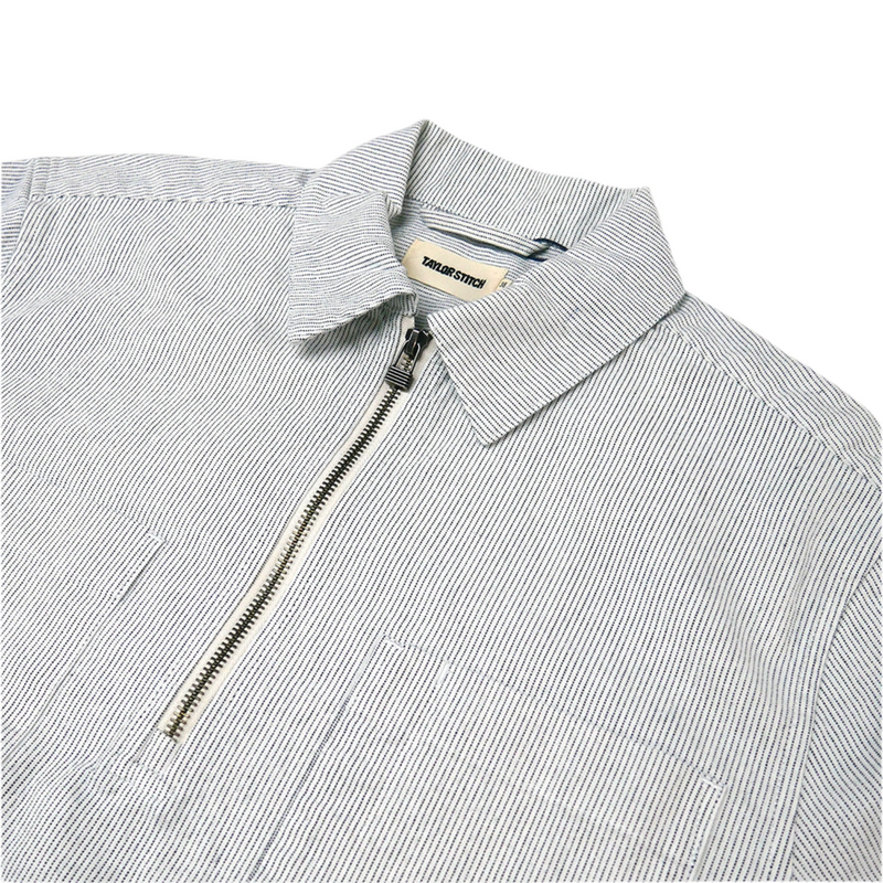 The Exhaust Shirt in Natural Stripe