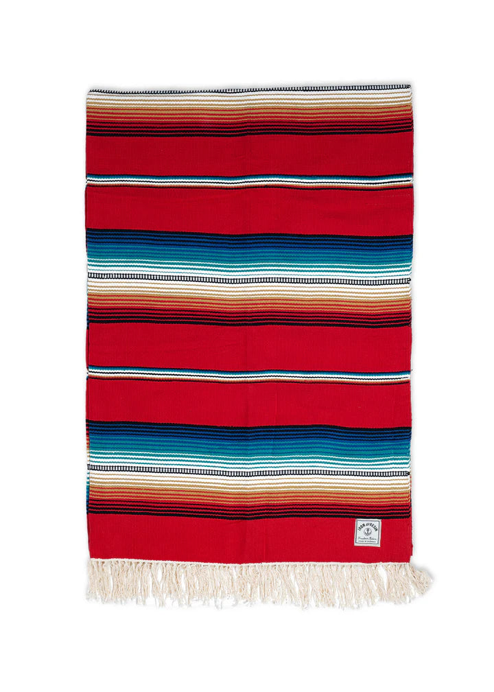 Del Sol Blanket in Red