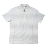 The Exhaust Shirt in Natural Stripe