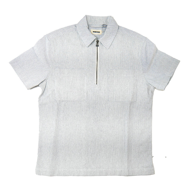 The Exhaust Shirt in Natural Stripe