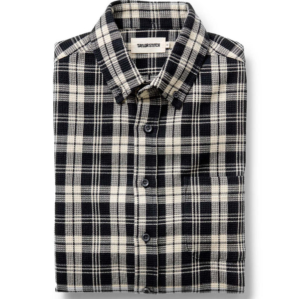 The Jack | Coal Plaid Waffle