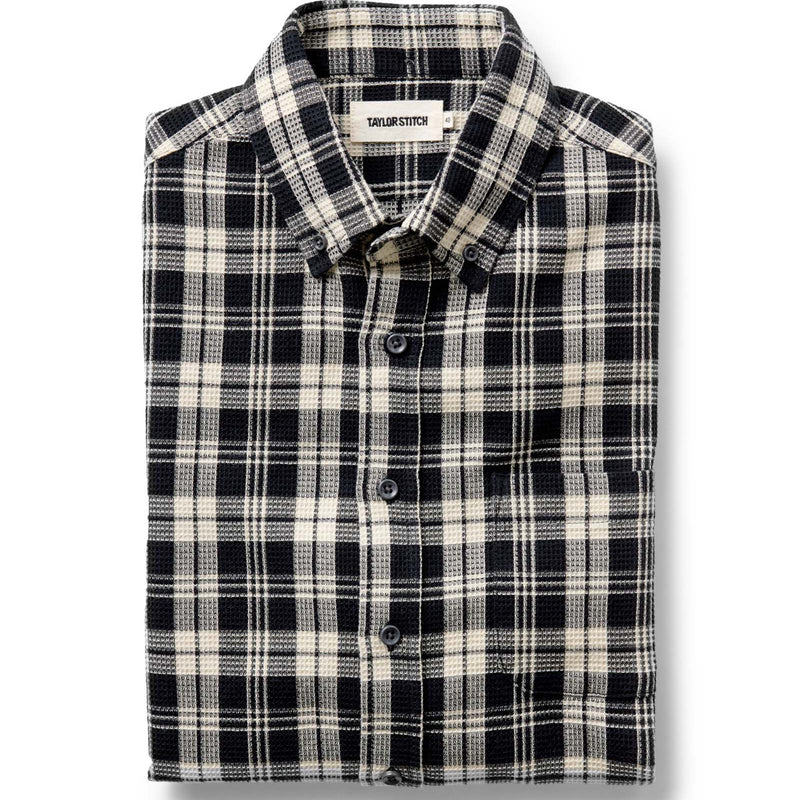 The Jack | Coal Plaid Waffle