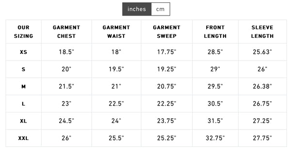 Size guide