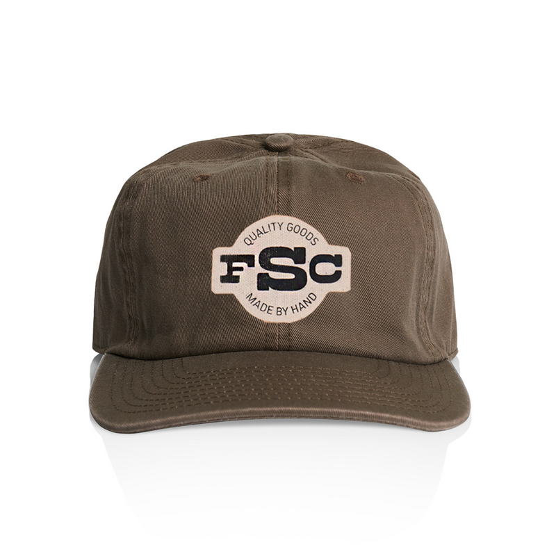 canvas patch hat FSC design
