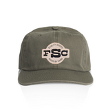canvas patch hat FSC design