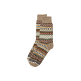 Trench Fairisle Sock Woodland