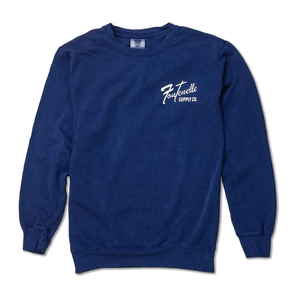 FSC Field Crewneck Sweatshirt in True Navy