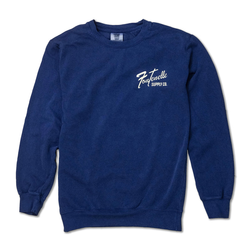 FSC Field Crewneck Sweatshirt in True Navy