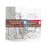 Field Notes Streetscapes Sketch Books