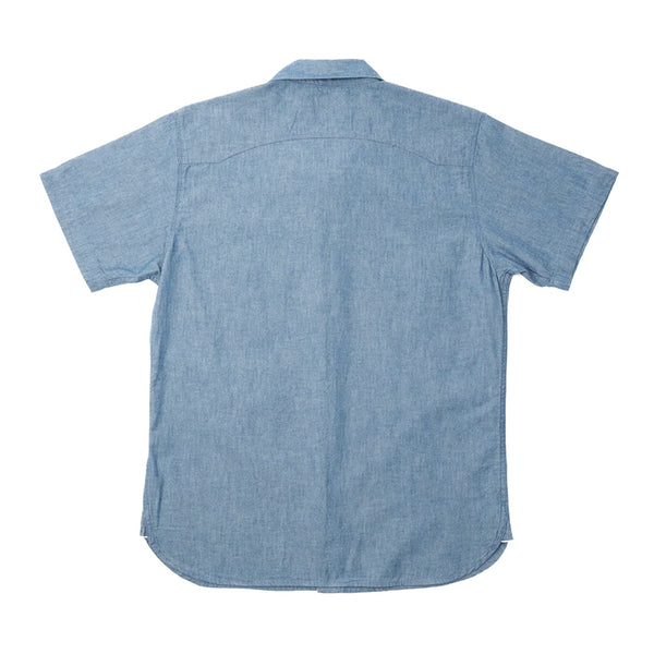 Back of Freenote Chambray Western Shirt