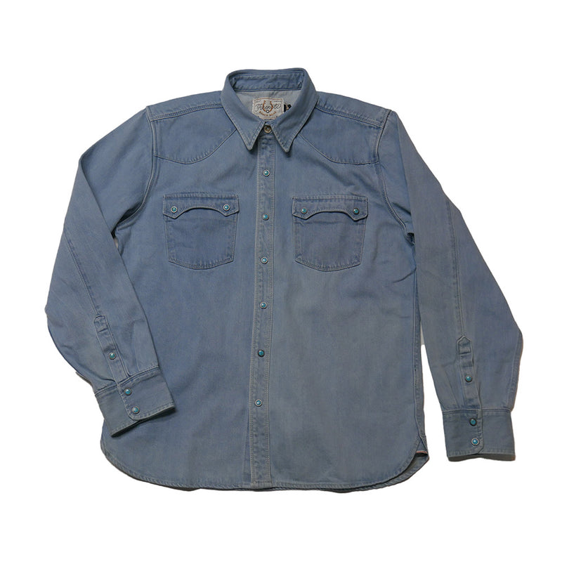 Freenote Cloth Modern Western 11oz Bleached