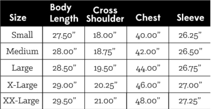 Size Guide