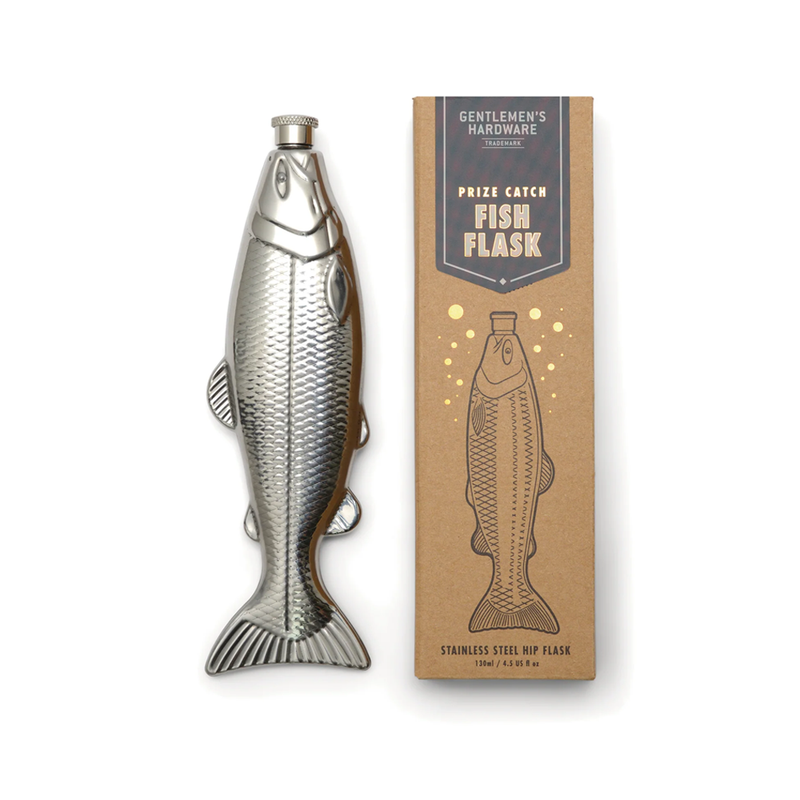 Gentlemen's Hardware Fish Flask