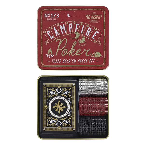 Gentlemen's Hardware Campfire Poker Set in Tin