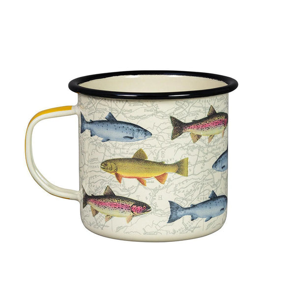 Gentlemen's Hardware Enamel Mug Fish