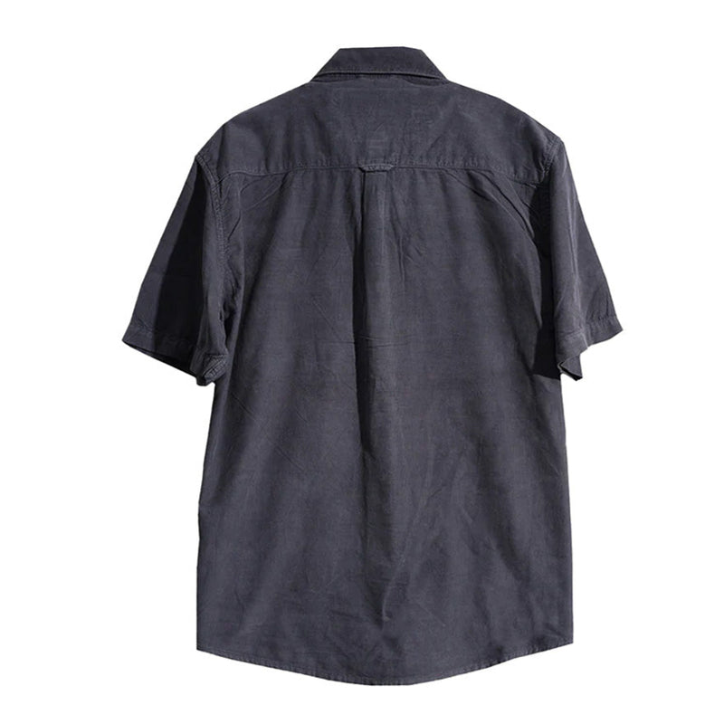 The Herman Shirt in Slate Blue