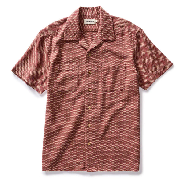 The Conrad Shirt | Fired Brick Dobby