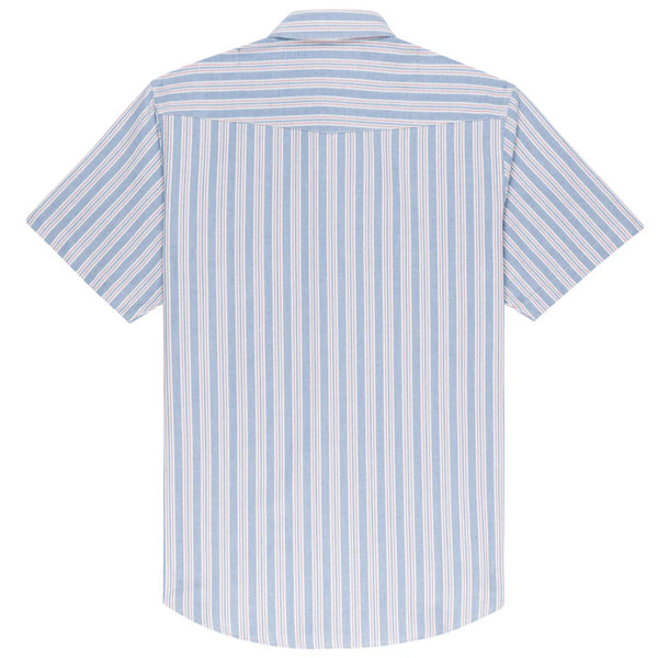 West Major Red Blue Stripe Oxford