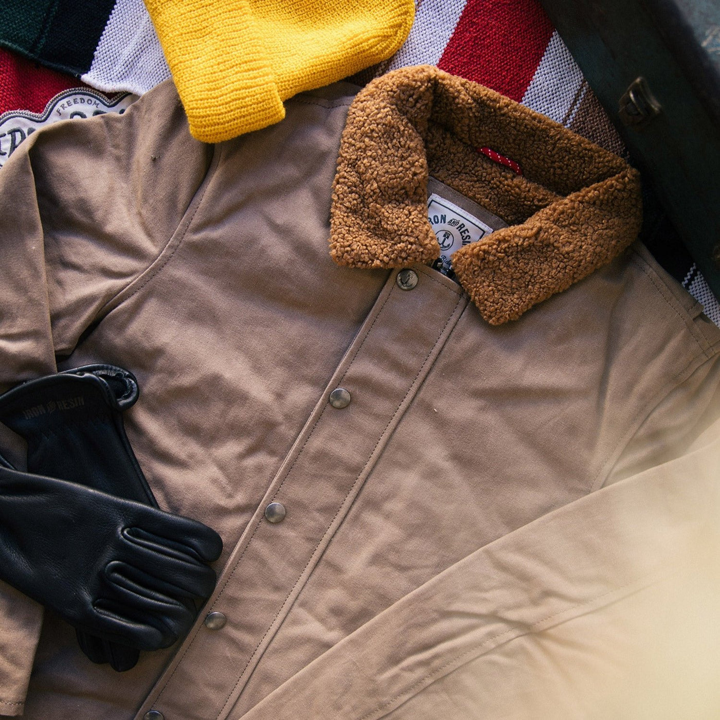 Waxed Nautilus Jacket | Field Tan – Fontenelle Supply Co.