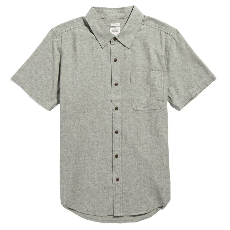 Malcolm Shirt in Rust Chambray