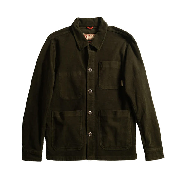 Worker Moleskin Jacket in Green