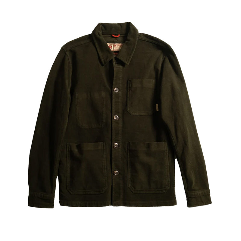 Worker Moleskin Jacket in Green