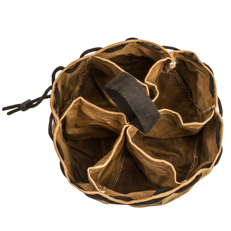 Inside pockets of nail pouch