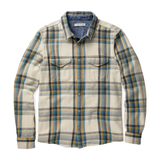 Outerknown Blanket Shirt Sandrift Nolan Plaid