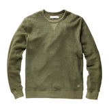 Outerknown Hightide Crew in Olive Night