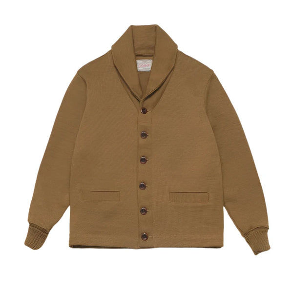 Dehen Shawl Sweater Coat in Dark Tan