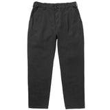 Black pants on a white background