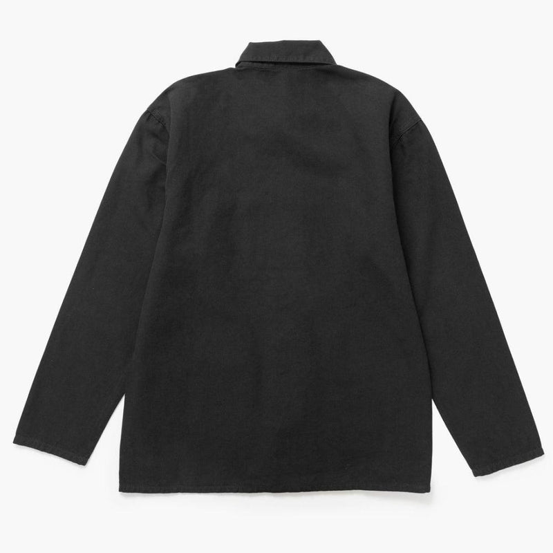 Black shirt on a white background