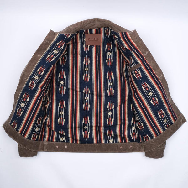 Riders Jacket | Waxed Canvas Oak