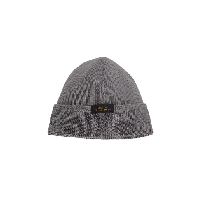 Wool Knit Watch Cap in Smoke