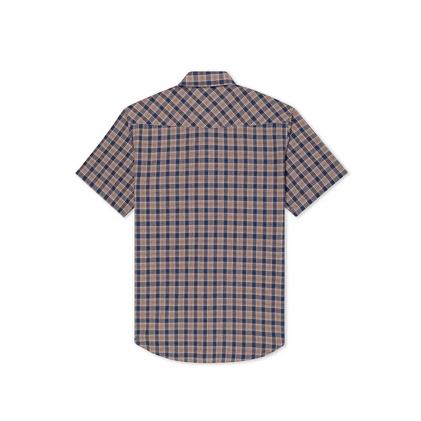 Back of Sunday Plaid Shirt